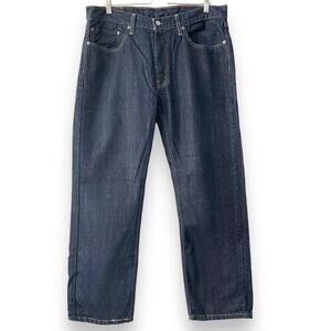 Levi's 559 Relaxed Straight Fit Jeans Light Wash Size 36x30 Dark Wash